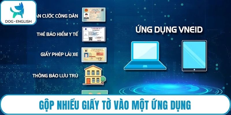 Gộp nhiều giấy tờ vào một ứng dụng